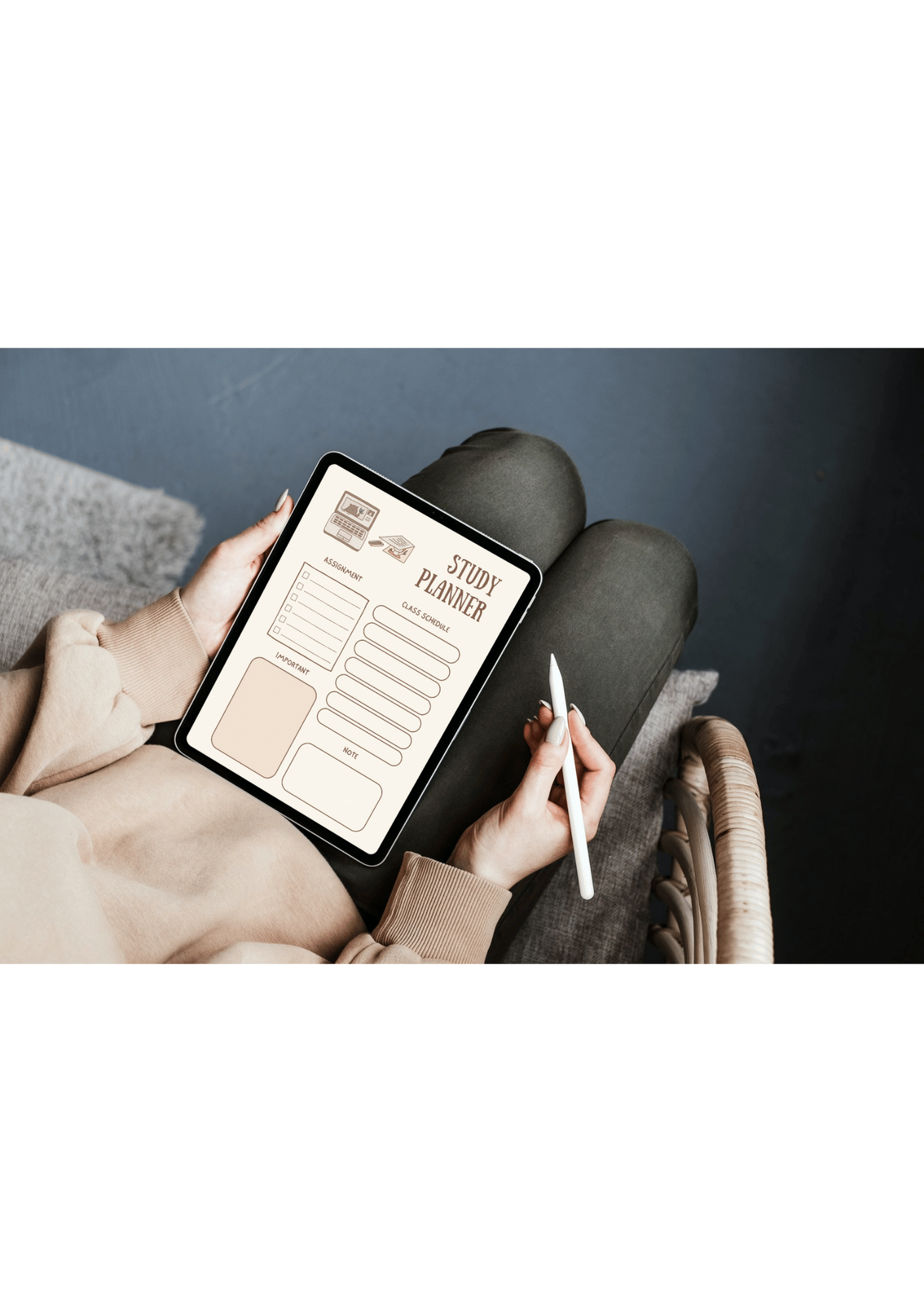 All In One Planner - Brown Digital Planner
