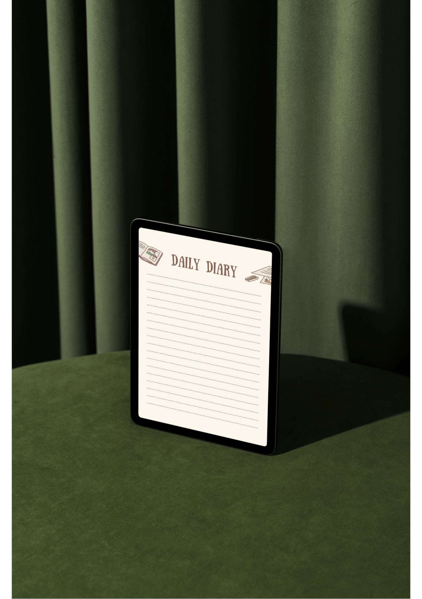 All In One Planner - Brown Digital Planner