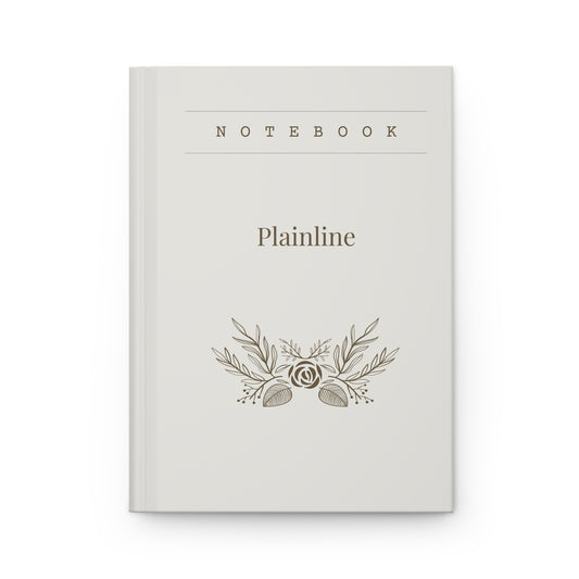 Hardcover and Composition Notebook | Gray Ruled Notebook