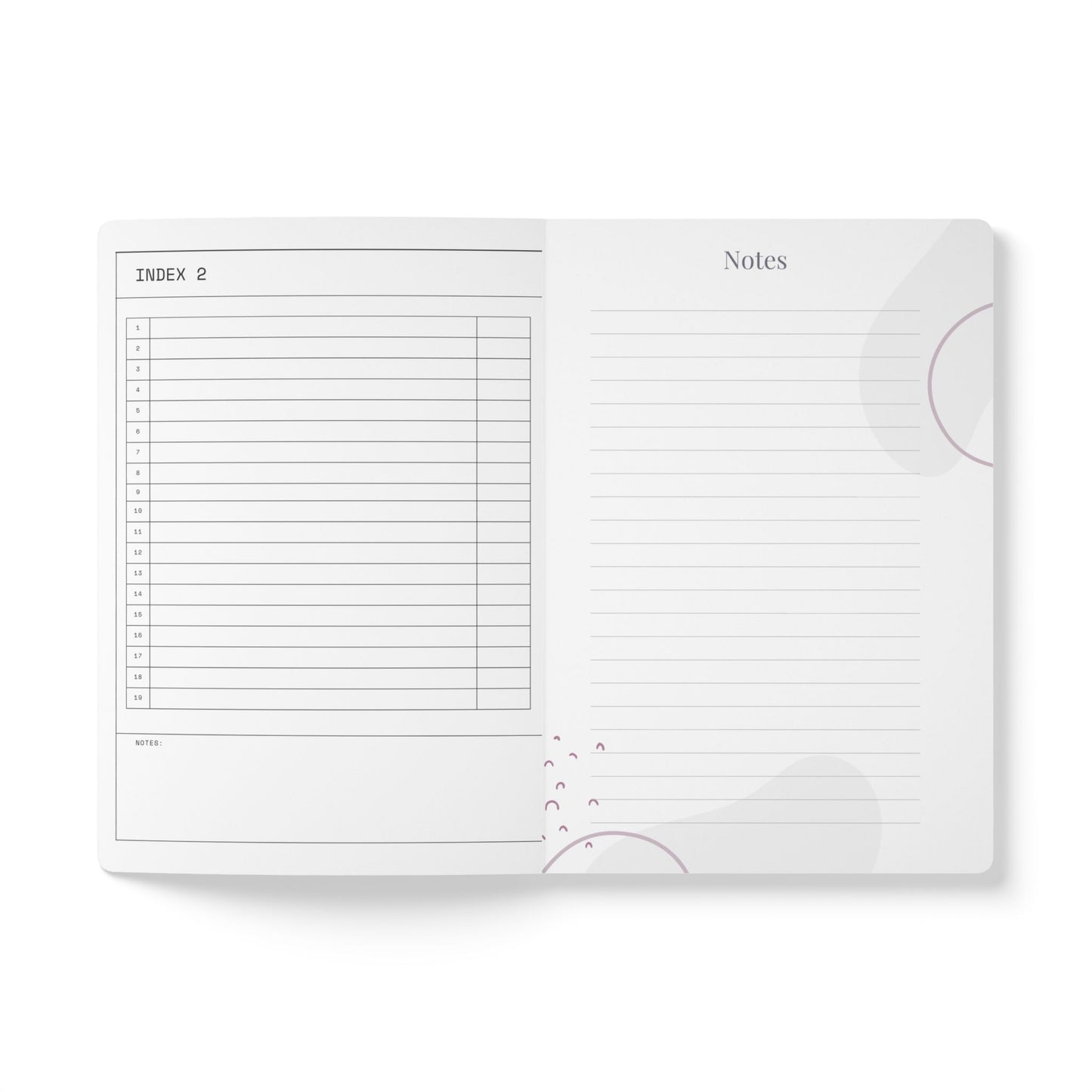 Softcover Notebook | 100 Page Composition Notebook | 200 Page Notebook