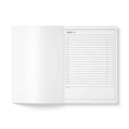 Softcover Notebook | 100 Page Composition Notebook | 200 Page Notebook