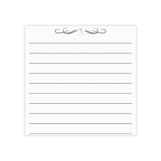 Floral Notepad, Botanical Note Pad, Office Supply, Gift for Teachers, Stationery, Work or Study Notepad