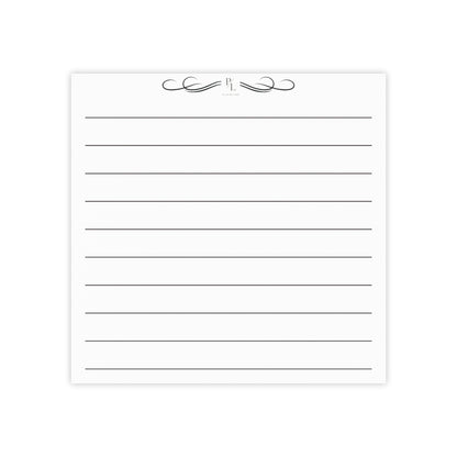 Floral Notepad, Botanical Note Pad, Office Supply, Gift for Teachers, Stationery, Work or Study Notepad