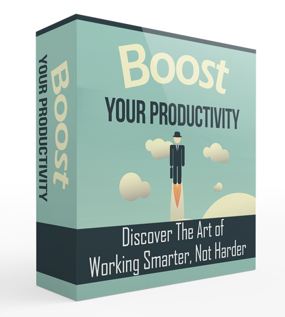📈 Boost Your Productivity: Get More Done, Waste Less Time, Live Better