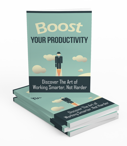 📈 Boost Your Productivity: Get More Done, Waste Less Time, Live Better