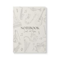 Softcover Notebook | 100 Page Composition Notebook | 200 Page Notebook