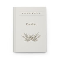 Hardcover and Composition Notebook | Gray Ruled Notebook