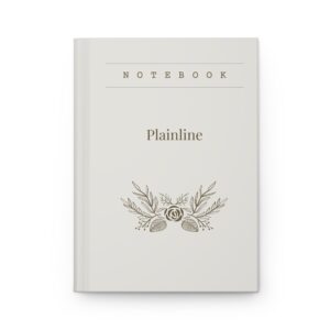 Hardcover and Composition Notebook | Gray Ruled Notebook
