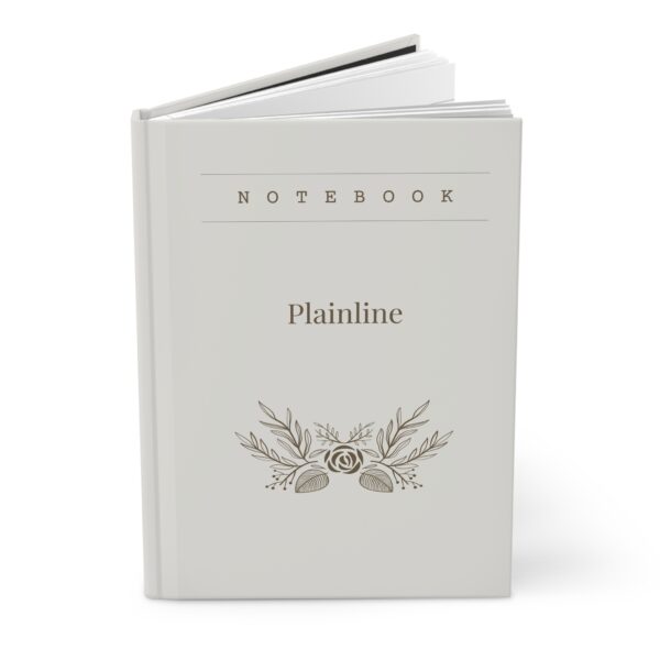 Hardcover and Composition Notebook | Gray Ruled Notebook