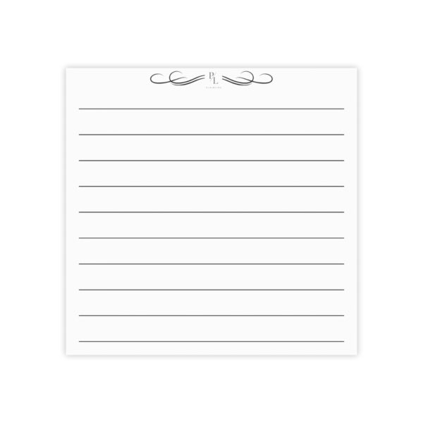 Floral Notepad, Botanical Note Pad, Office Supply, Gift for Teachers, Stationery, Work or Study Notepad