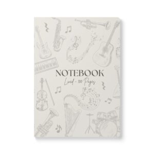Softcover Notebook | 100 Page Composition Notebook | 200 Page Notebook