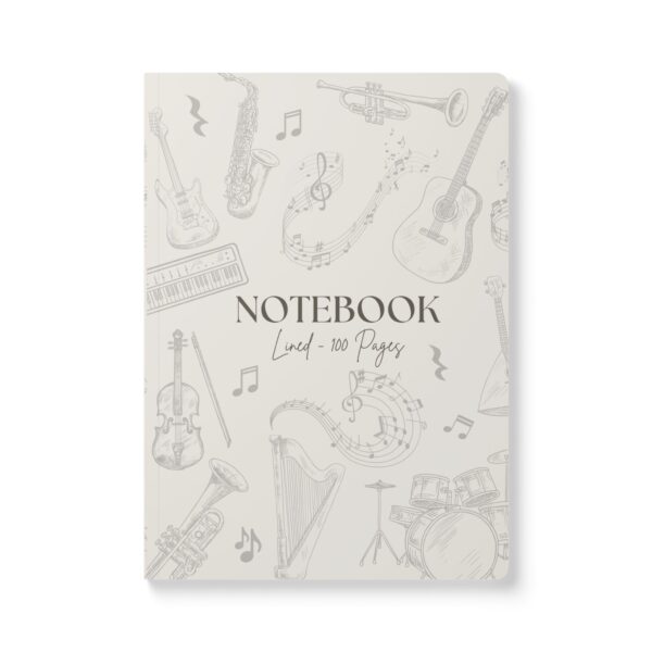 Softcover Notebook | 100 Page Composition Notebook | 200 Page Notebook