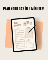 All In One Planner - Brown Digital Planner