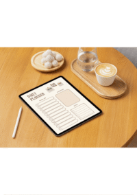 All In One Planner - Brown Digital Planner