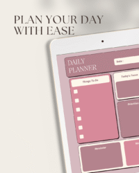 Purple planner 1 Purple Planner - Aesthetic Planner PDF