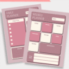 Purple planner 4 Purple Planner - Aesthetic Planner PDF