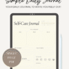 Self-Care Journal – Daily Wellness Tracker (Digital Download)