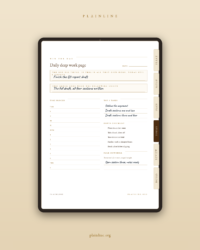 The Deep Work Planner: Focus Blocks & Deep Hours Tracker